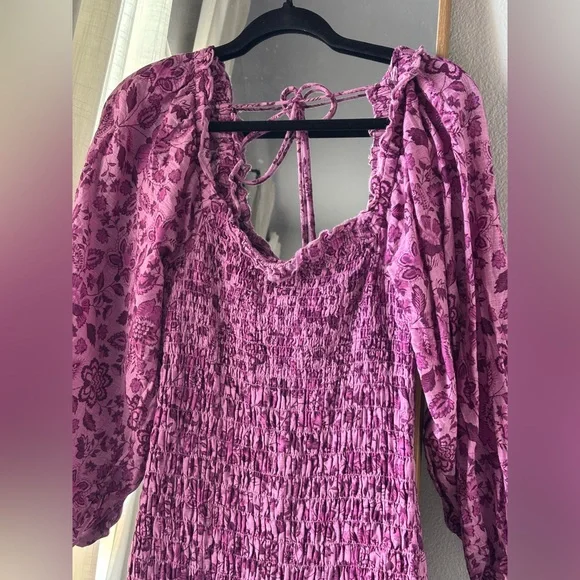 Free People Smock It To Me Mini Dress - Picture 4 of 6